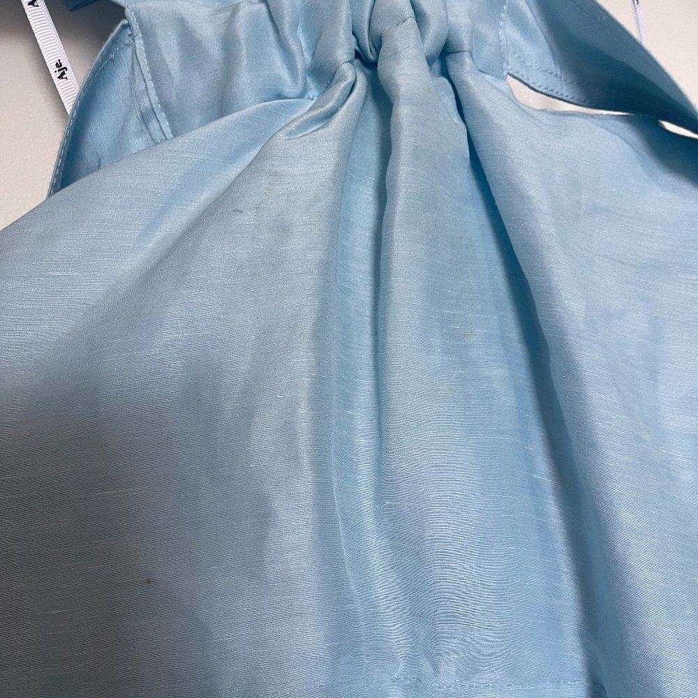 Aje Blue Cutout Dress (size 0) - Picture 6 of 9